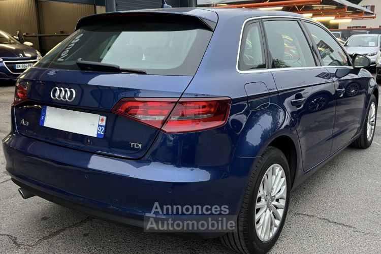 Audi A3 Sportback III 1.6 TDI 105 Cv GPS BLUETOOTH INTERIEUR SEMI CUIR REGULATEUR - GARANTIE 1 AN - <small></small> 9.970 € <small>TTC</small> - #4