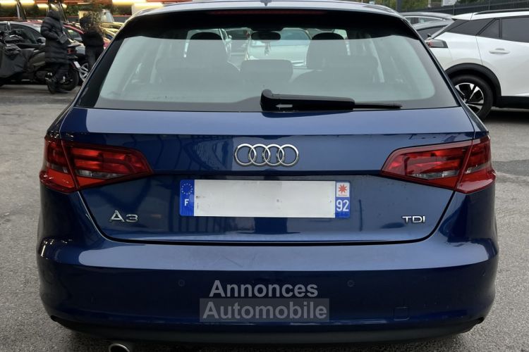 Audi A3 Sportback III 1.6 TDI 105 Cv GPS BLUETOOTH INTERIEUR SEMI CUIR REGULATEUR - GARANTIE 1 AN - <small></small> 9.970 € <small>TTC</small> - #5