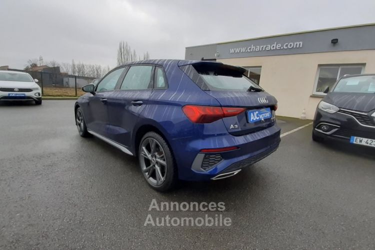 Audi A3 Sportback IV 40 TFSI E 204CH S LINE S TRONIC - <small></small> 27.890 € <small>TTC</small> - #5