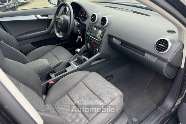 Audi A3 Sportback Phase II 1.4 Tfsi 125Cv Ambition Luxe 5Portes-Gps-Bluetooth-Led Crit’Air 1 - <small></small> 9.990 € <small>TTC</small> - #5