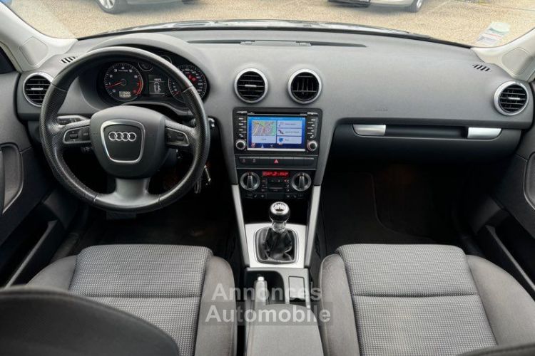 Audi A3 Sportback Phase II 1.4 Tfsi 125Cv Ambition Luxe 5Portes-Gps-Bluetooth-Led Crit’Air 1 - <small></small> 9.990 € <small>TTC</small> - #8