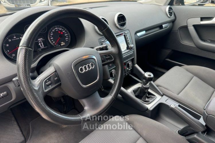 Audi A3 Sportback Phase II 1.4 Tfsi 125Cv Ambition Luxe 5Portes-Gps-Bluetooth-Led Crit’Air 1 - <small></small> 9.990 € <small>TTC</small> - #9