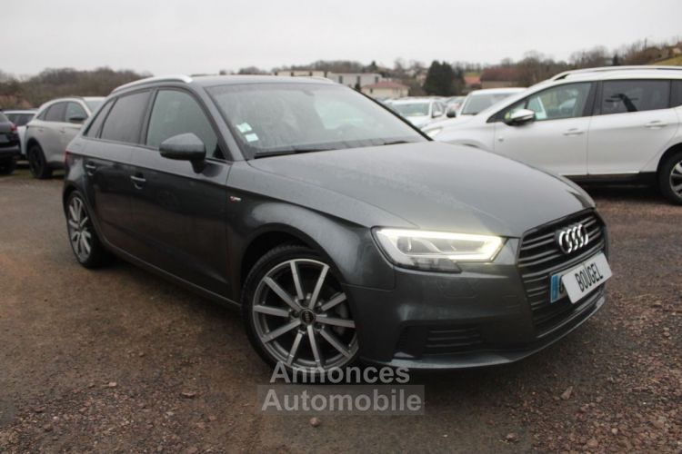 Audi A3 Sportback S-LINE 35 TFSI 150 CV GPS 3D FULL LED I-COKPIT JA 18 ATTELAGE BOITE S-TRONIC-7 - <small></small> 25.990 € <small>TTC</small> - #1