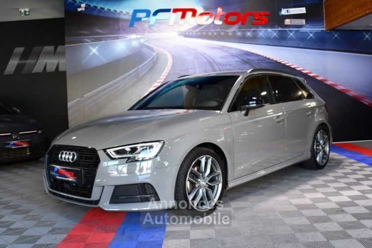 Audi A3 Sportback S-Line 35 TFSI 150 S-Tronic GPS Virtual Attelage Bang Olufsen Pré sense ACC Drive JA 18 Type S3 - <small></small> 26.990 € <small>TTC</small> - #5