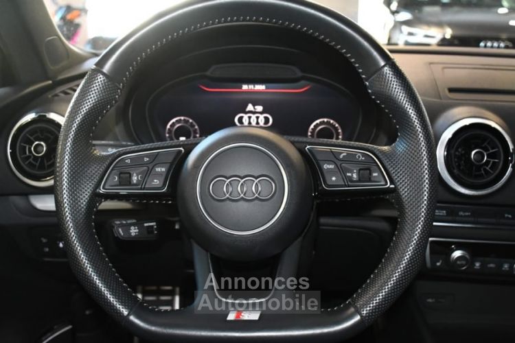 Audi A3 Sportback S-Line 35 TFSI 150 S-Tronic GPS Virtual Attelage Bang Olufsen Pré sense ACC Drive JA 18 Type S3 - <small></small> 26.990 € <small>TTC</small> - #25