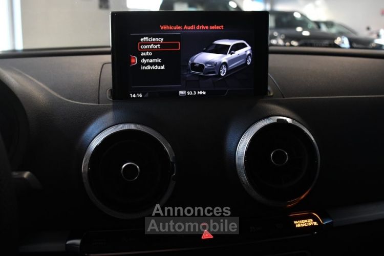 Audi A3 Sportback S-Line 35 TFSI 150 S-Tronic GPS Virtual Attelage Bang Olufsen Pré sense ACC Drive JA 18 Type S3 - <small></small> 26.990 € <small>TTC</small> - #28