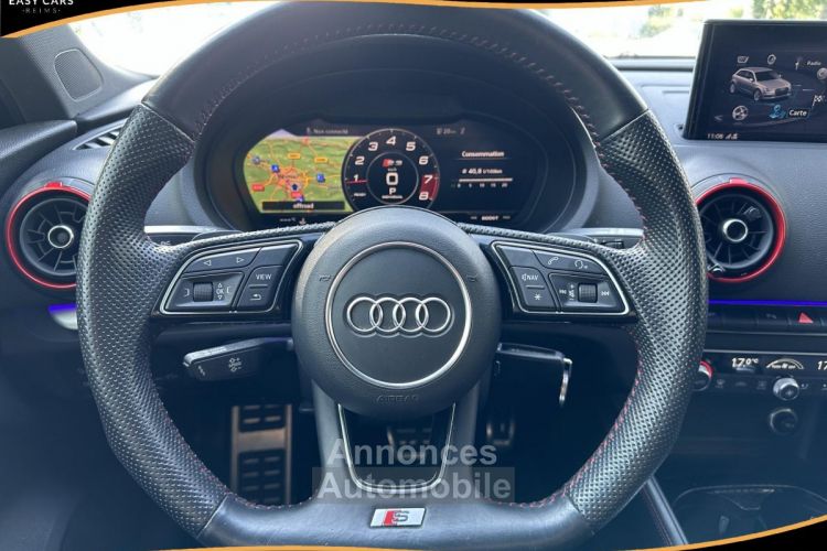 Audi A3 Sportback S3 Quattro 2.0 50 TFSI - 300 - BV S-tronic S3 8V . PHASE 2 - <small></small> 34.000 € <small>TTC</small> - #14