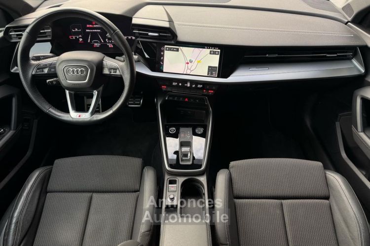 Audi A3 Sportback TDI 150 S Line Keyless LED CARPLAY Virtual Cockpit ACC 18P Garantie 6 ans 489-mois - <small></small> 32.990 € <small>TTC</small> - #4