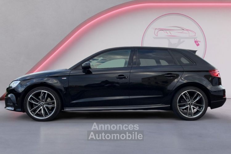 Audi A3 Sportback TFSI 150 S tronic 7 S LINE/FULL BLACK/CARPLAY/SIÈGES CHAUF/MATRIX LED/CAM RECUL/PACK CARBONE - <small></small> 26.490 € <small>TTC</small> - #5