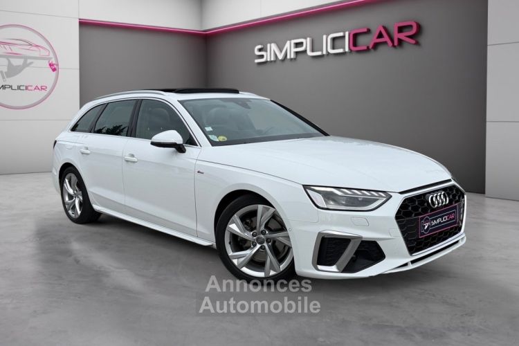 Audi A4 Avant 35 TDI 163 S tronic 7 S line TOIT OUVRANT* MATRIX LEDS* CAMERA 360* SIÈGES CHAUFFANTS* GARANTIE 12 MOIS - <small></small> 28.900 € <small>TTC</small> - #1