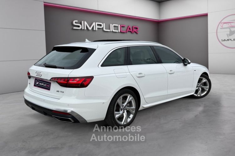 Audi A4 Avant 35 TDI 163 S tronic 7 S line TOIT OUVRANT* MATRIX LEDS* CAMERA 360* SIÈGES CHAUFFANTS* GARANTIE 12 MOIS - <small></small> 28.900 € <small>TTC</small> - #3