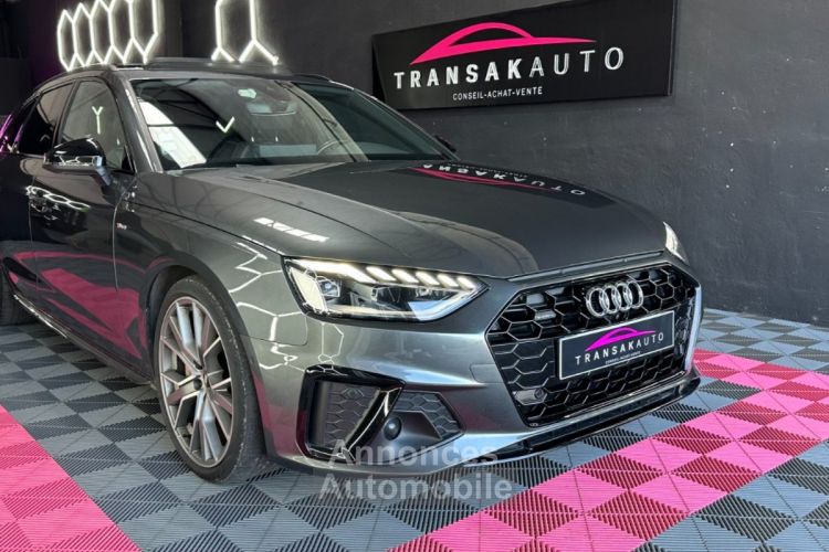 Audi A4 Avant 40 tdi 190 s tronic 7 quattro line toit ouvrant coffre electrique led matrix - <small></small> 32.990 € <small>TTC</small> - #1