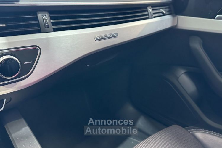 Audi A4 Avant 40 tdi 190 s tronic 7 quattro line toit ouvrant coffre electrique led matrix - <small></small> 32.990 € <small>TTC</small> - #44