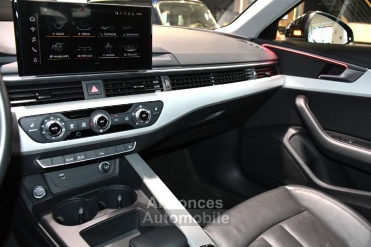 Audi A4 Avant Advanced 35 TDI 163 S-Tronic GPS Cuir Hayon Régulateur Caméra Virtual Car Play LED JA 17 - <small></small> 24.990 € <small>TTC</small> - #18