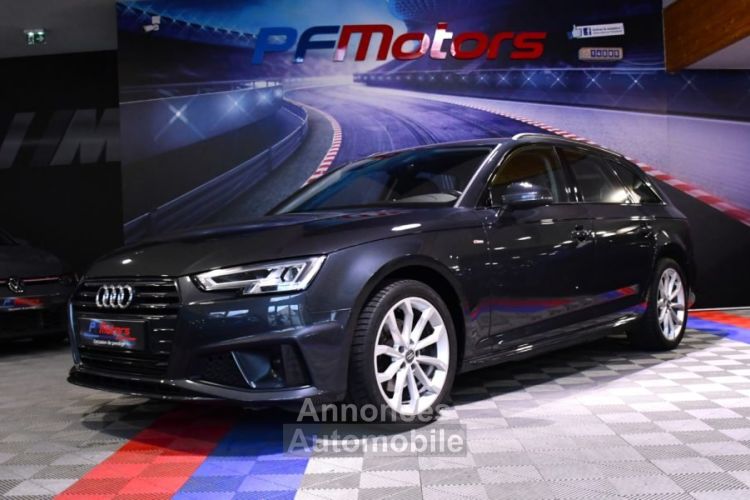 Audi A4 Avant Sport Pack S-Line 40 TFSI 190 BVA GPS Hayon Pré Sense Virtual Efficience Lane Keyless Caméra JA 18 - <small></small> 27.990 € <small>TTC</small> - #1