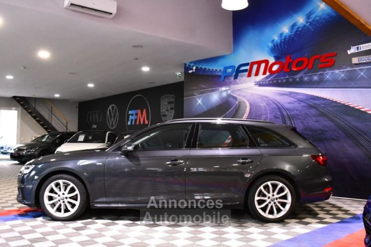 Audi A4 Avant Sport Pack S-Line 40 TFSI 190 BVA GPS Hayon Pré Sense Virtual Efficience Lane Keyless Caméra JA 18 - <small></small> 27.990 € <small>TTC</small> - #2