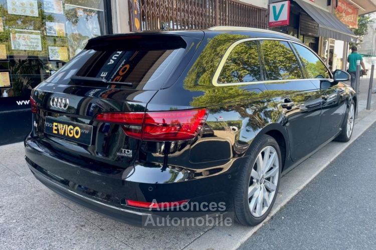 Audi A4 Avant V (B9) 3.0 V6 TDI 272CH DESIGN LUXE QUATTRO TIPTRONIC BANG & OLUFSEN TABLET - <small></small> 19.989 € <small>TTC</small> - #6