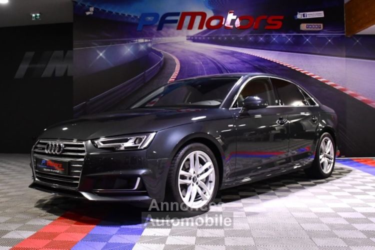 Audi A4 Berline Sport 40 TDI 190 Quattro S-Tronic GPS Virtual Caméra ACC Pré Sense Efficience Car Play JA 18 - <small></small> 25.990 € <small>TTC</small> - #7