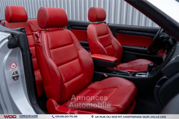 Audi A4 S4 Cabriolet Quattro 4.2i V8 - BVA Tiptronic S4 2004 CABRIOLET - <small></small> 15.490 € <small>TTC</small> - #9