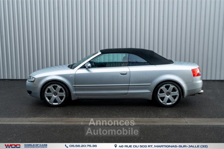 Audi A4 S4 Cabriolet Quattro 4.2i V8 - BVA Tiptronic S4 2004 CABRIOLET - <small></small> 15.490 € <small>TTC</small> - #11