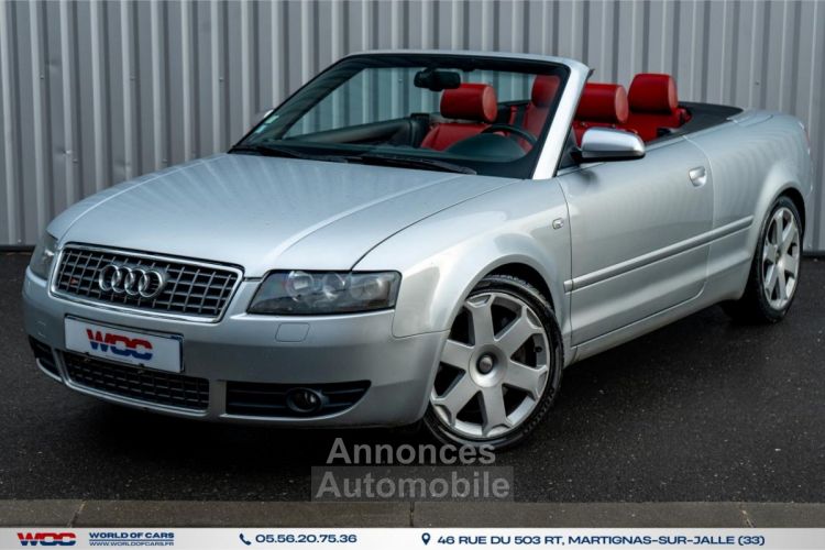 Audi A4 S4 Cabriolet Quattro 4.2i V8 - BVA Tiptronic S4 2004 CABRIOLET - <small></small> 15.490 € <small>TTC</small> - #68