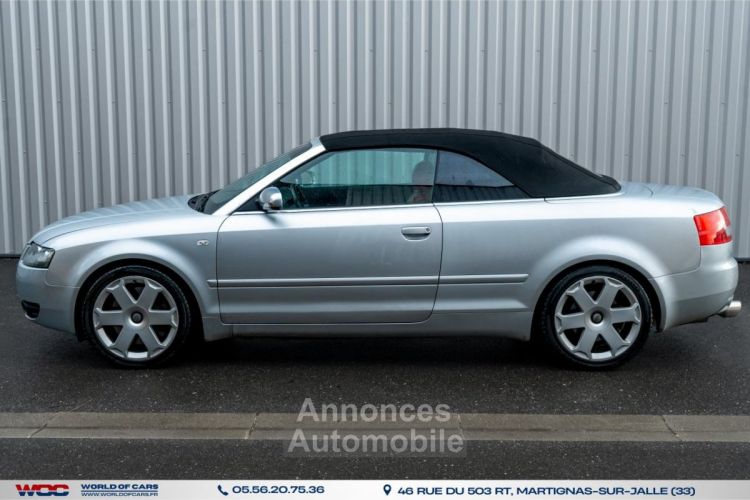 Audi A4 S4 Cabriolet Quattro 4.2i V8 - BVA Tiptronic S4 2004 CABRIOLET - <small></small> 15.490 € <small>TTC</small> - #69