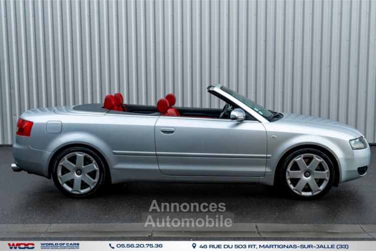 Audi A4 S4 Cabriolet Quattro 4.2i V8 - BVA Tiptronic S4 2004 CABRIOLET - <small></small> 15.490 € <small>TTC</small> - #73