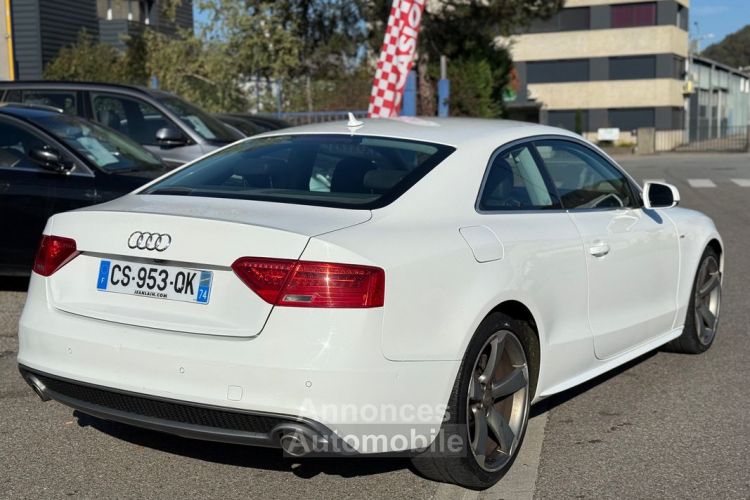 Audi A5 (2) 3.0 V6 TDI 245 Quattro S-Line S-Tronic B&O Angles Morts - <small></small> 12.990 € <small>TTC</small> - #5