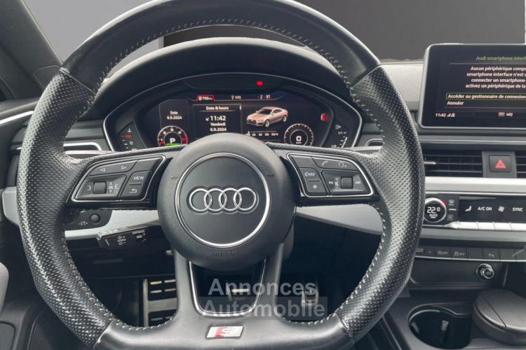 Audi A5 3.0 V6 TDI 218 ch S line Quattro S tronic 7 rapports Garantie 1 AN - <small></small> 28.990 € <small>TTC</small> - #2