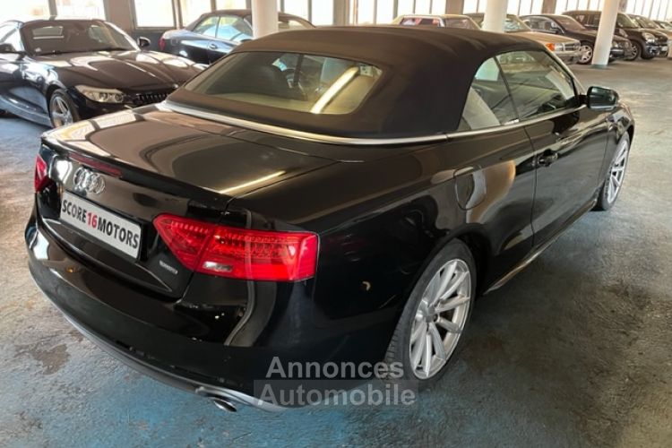 Audi A5 AUDI A5 (2) CABRIOLET 2.0 TFSI 225 S LINE QUATTRO S TRONIC EURO6 - <small></small> 19.990 € <small>TTC</small> - #40