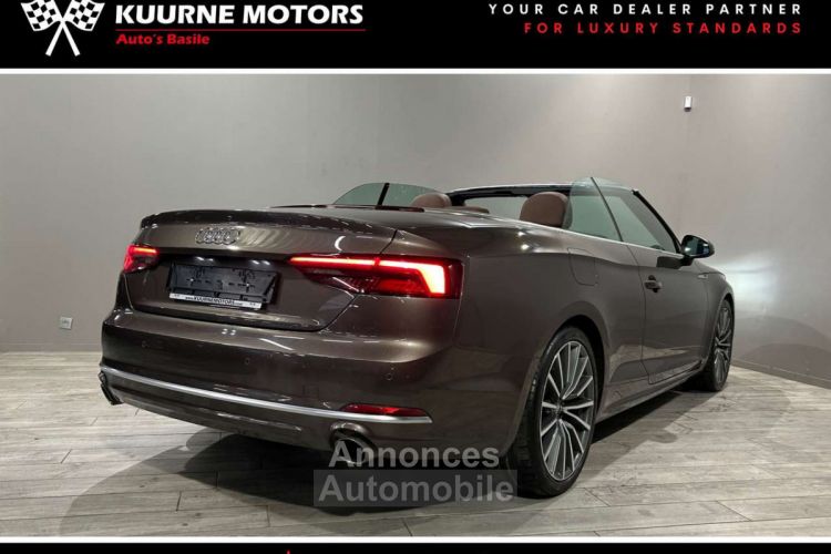 Audi A5 Cabrio 40TFSI S Tronic Leder-Led-Cam - <small></small> 23.900 € <small>TTC</small> - #4