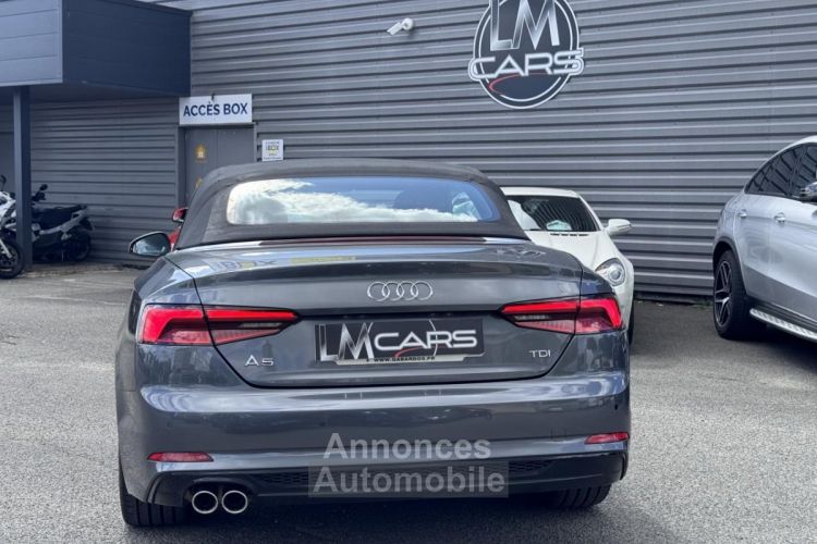 Audi A5 Cabriolet 2.0 TDI - 190 - BV S-Tronic 2017 CABRIOLET S line PHASE 1 - <small></small> 25.990 € <small>TTC</small> - #6