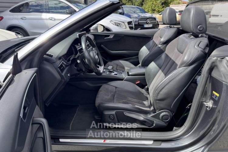 Audi A5 Cabriolet 2.0 TDI - 190 - BV S-Tronic 2017 CABRIOLET S line PHASE 1 - <small></small> 25.990 € <small>TTC</small> - #12