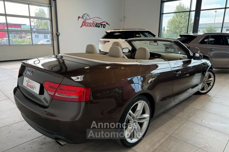 Audi A5 CABRIOLET 2.0 TFSi 211cv-GPS-2009 - <small></small> 12.900 € <small>TTC</small> - #4