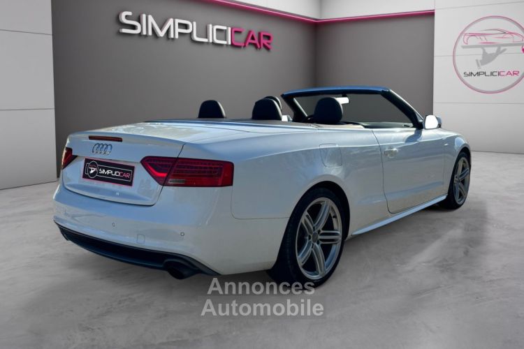 Audi A5 CABRIOLET 2.0 TFSI 225 Quattro S Line S tronic 7 GARANTIE 12 MOIS / SUIVI COMPLET / SIEGES CHAUFFANTS - <small></small> 18.990 € <small>TTC</small> - #9