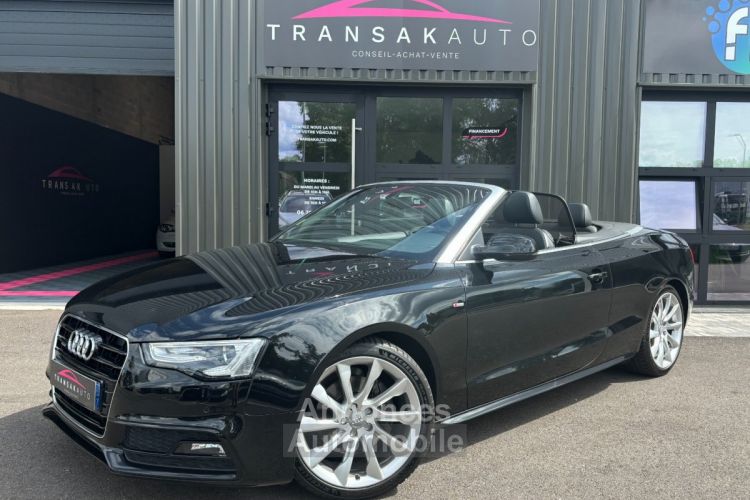 Audi A5 cabriolet 2.0 tfsi 225 quattro s line tronic 7 - <small></small> 19.990 € <small>TTC</small> - #1