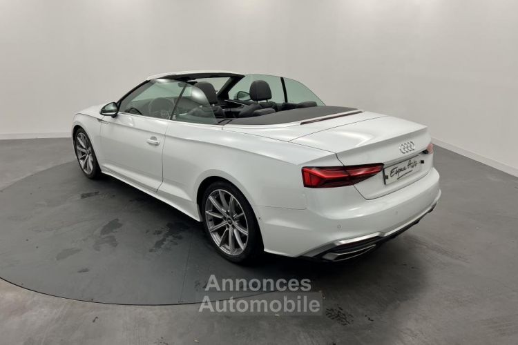 Audi A5 Cabriolet 40 TDI 190 S tronic 7 S line - <small></small> 39.490 € <small>TTC</small> - #4