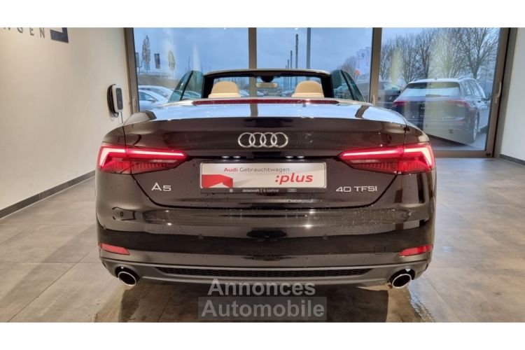 Audi A5 Cabriolet 40 TFSI S-tronic S Line / CAMERA – NAV – PACK S-Line - 1ère Main – TVA Récup. Garantie 12 Mois - <small></small> 47.820 € <small>TTC</small> - #8