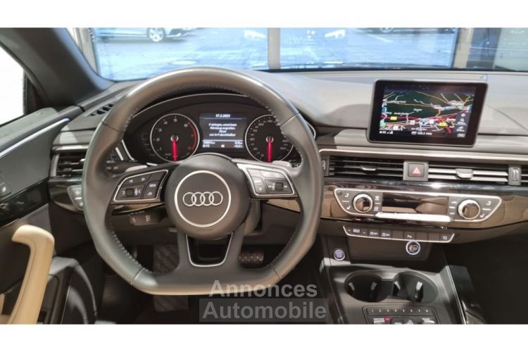Audi A5 Cabriolet 40 TFSI S-tronic S Line / CAMERA – NAV – PACK S-Line - 1ère Main – TVA Récup. Garantie 12 Mois - <small></small> 47.820 € <small>TTC</small> - #13