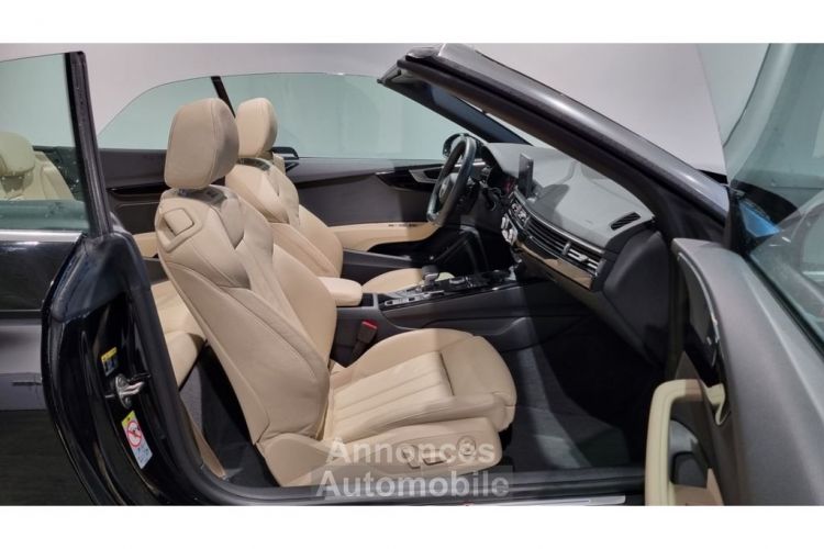 Audi A5 Cabriolet 40 TFSI S-tronic S Line / CAMERA – NAV – PACK S-Line - 1ère Main – TVA Récup. Garantie 12 Mois - <small></small> 47.820 € <small>TTC</small> - #18