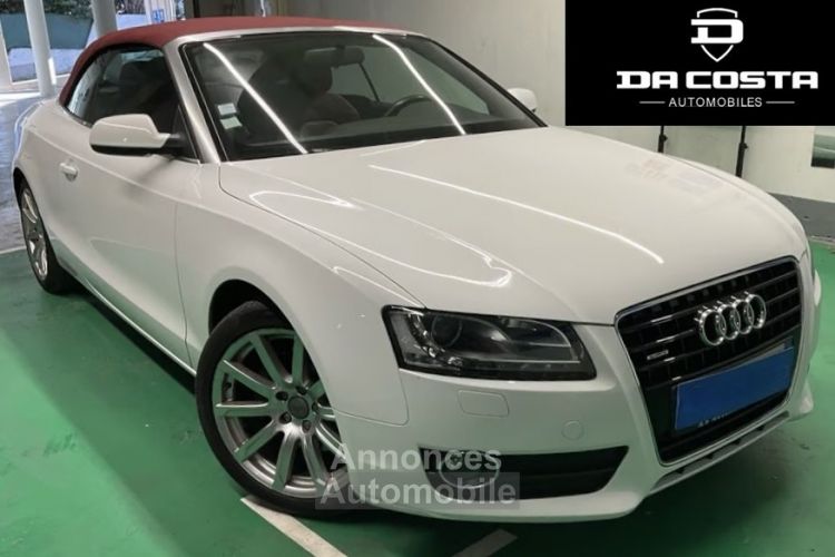 Audi A5 CABRIOLET AMBITION LUXE 3.0 V6 240 Cv QUATTRO CUIR BOITE AUTO GPS 64 100 Kms - GARANTIE 1 AN - <small></small> 23.970 € <small>TTC</small> - #1