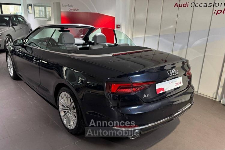 Audi A5 CABRIOLET Cabriolet 2.0 TFSI 252 S tronic 7 Design Luxe - <small></small> 34.480 € <small>TTC</small> - #7