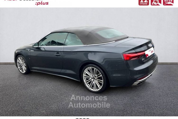 Audi A5 CABRIOLET Cabriolet 40 TFSI 204 S tronic 7 Avus - <small></small> 43.990 € <small>TTC</small> - #5