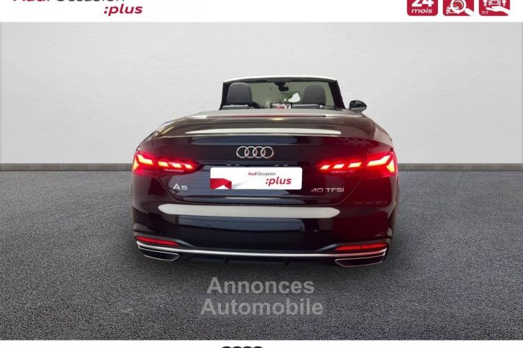 Audi A5 CABRIOLET Cabriolet 40 TFSI 204 S tronic 7 Avus - <small></small> 67.900 € <small>TTC</small> - #4