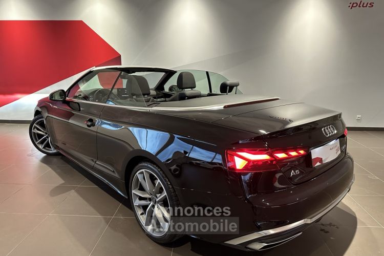 Audi A5 CABRIOLET Cabriolet 40 TFSI 204 S tronic 7 Quattro S Line - <small></small> 53.480 € <small>TTC</small> - #6