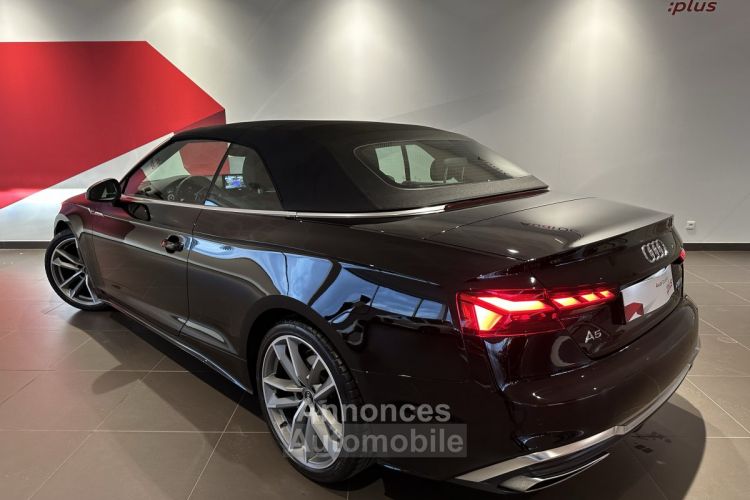 Audi A5 CABRIOLET Cabriolet 40 TFSI 204 S tronic 7 Quattro S Line - <small></small> 53.480 € <small>TTC</small> - #7