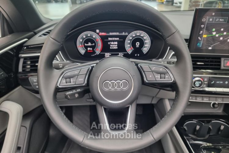 Audi A5 Cabriolet II (2) CABRIOLET 40 TFSI 204 AVUS S TRONIC 7 - <small></small> 51.900 € <small>TTC</small> - #10