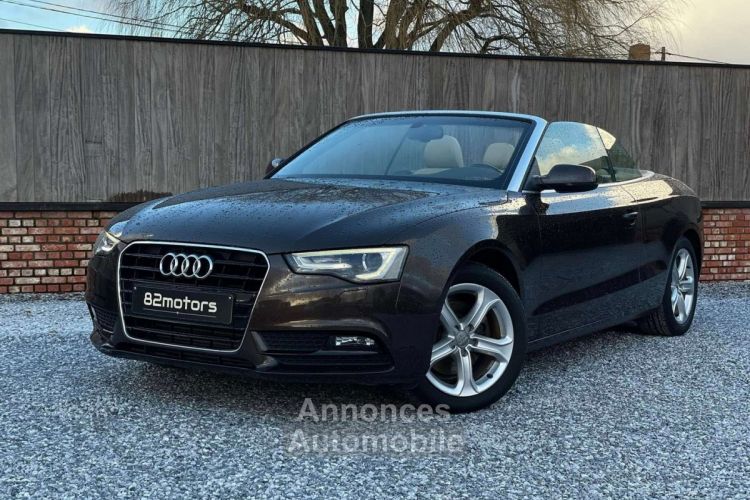 Audi A5 cabriolet / leder / xenon / 88000km / benzine / automaat / btw - <small></small> 15.950 € <small>TTC</small> - #1