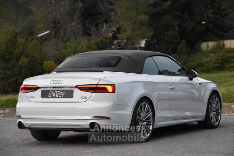 Audi A5 Cabriolet Quattro 2.0 TFSI - 252 - BV S-Tronic 2017 CABRIOLET S line PHASE 1 - <small></small> 29.900 € <small>TTC</small> - #2