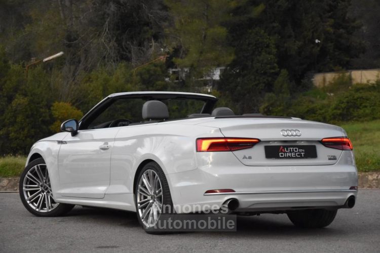 Audi A5 Cabriolet Quattro 2.0 TFSI - 252 - BV S-Tronic 2017 CABRIOLET S line PHASE 1 - <small></small> 29.900 € <small>TTC</small> - #6